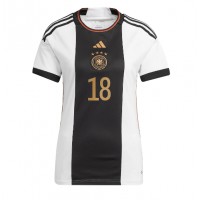 Koszulka piłkarska Niemcy Jonas Hofmann #18 Strój Domowy dla kobiety MŚ 2022 tanio Krótki Rękaw